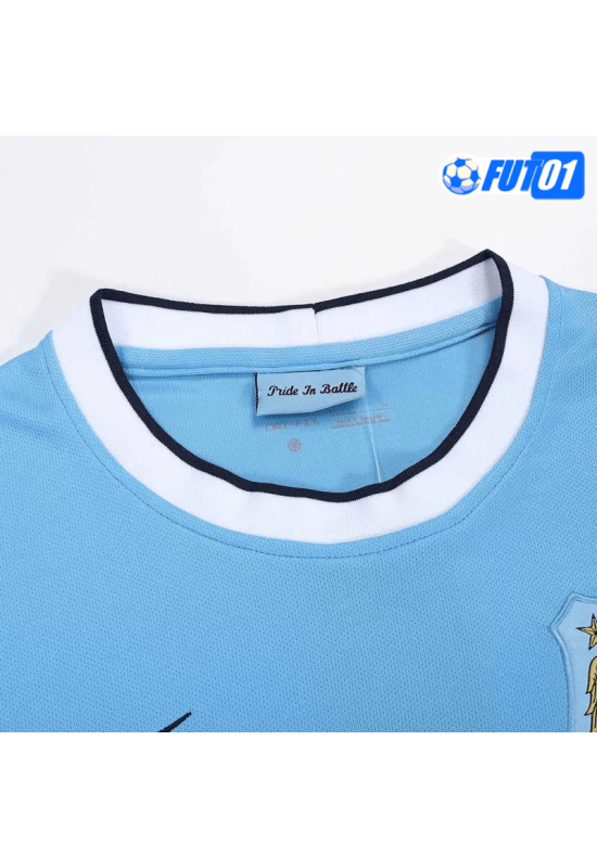 Camiseta Retro Manchester City Home 2013/14 Azul
