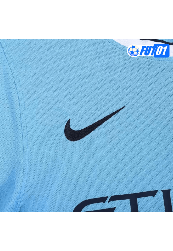 Camiseta Retro Manchester City Home 2013/14 Azul