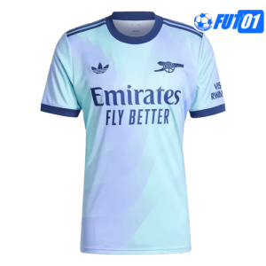 Camiseta Arsenal Third 2024/2025 Azul/Púrpura