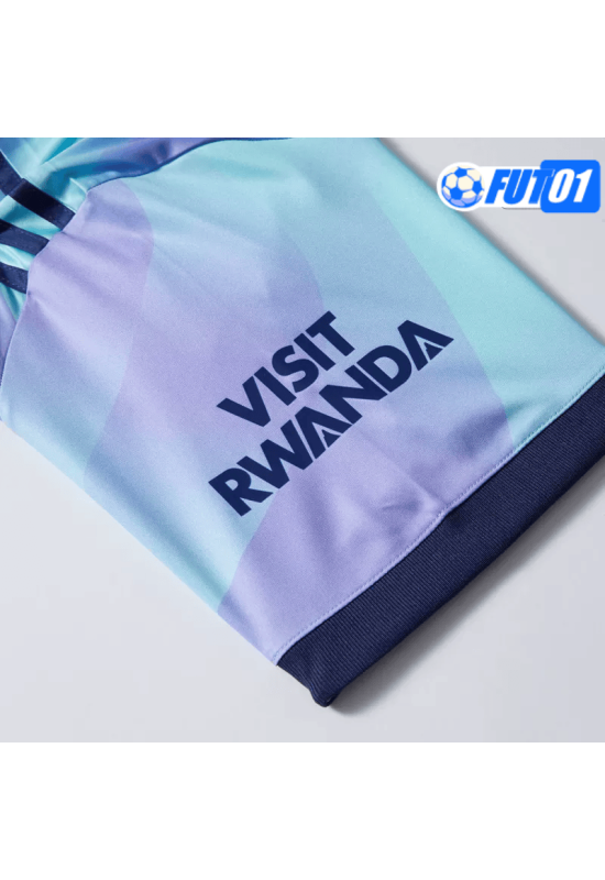 Camiseta Arsenal Third 2024/2025 Azul/Púrpura