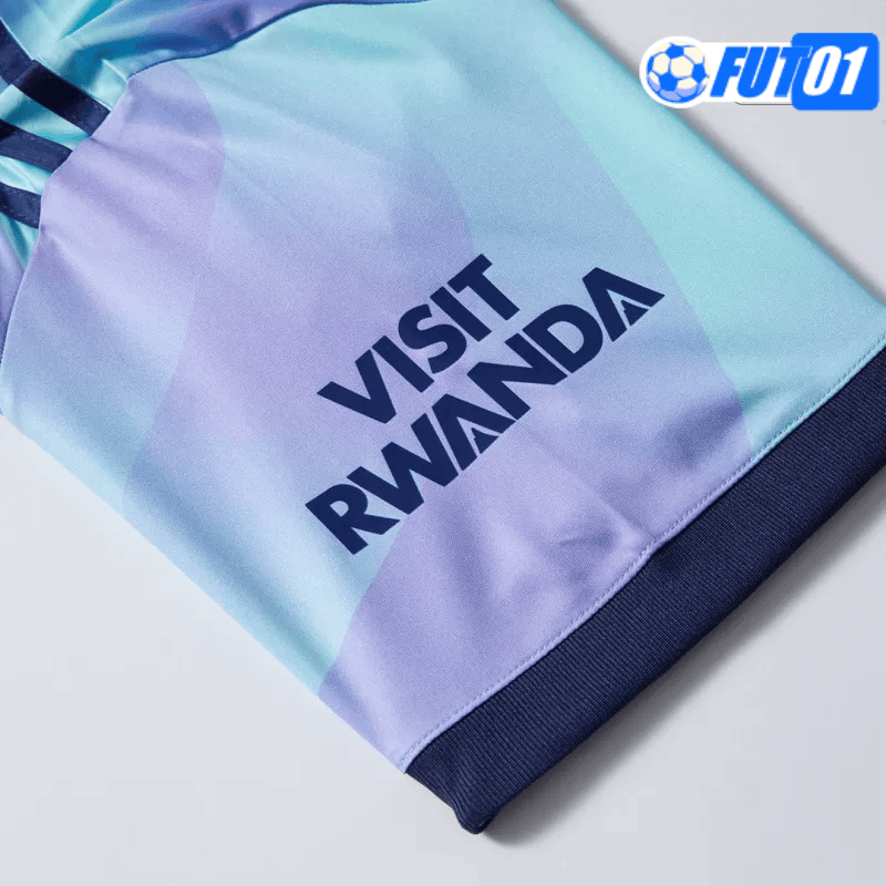 Camiseta Arsenal Third 2024/2025 Azul/Púrpura