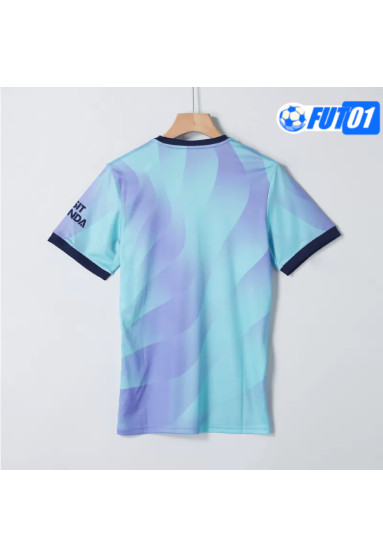 Camiseta Arsenal Third 2024/2025 Azul/Púrpura