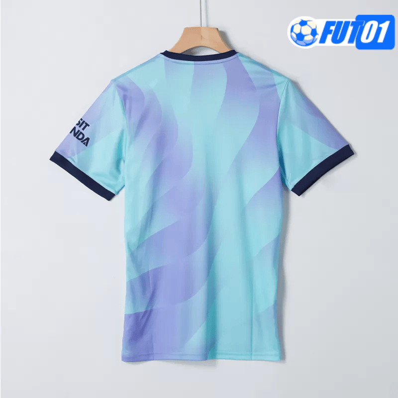 Camiseta Arsenal Third 2024/2025 Azul/Púrpura