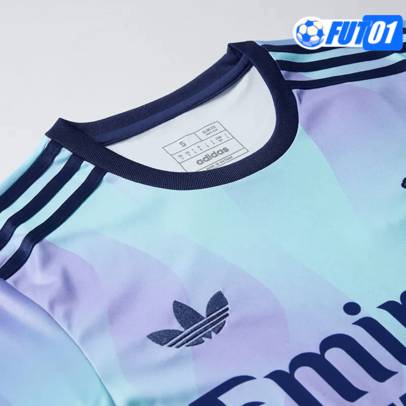 Camiseta Arsenal Third 2024/2025 Azul/Púrpura
