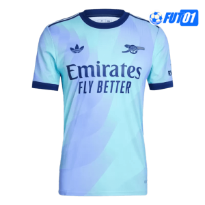 Camiseta Arsenal Third 2024/2025 Versión Jugador Azul/Púrpura