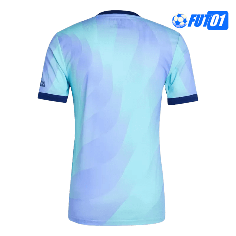 Camiseta Arsenal Third 2024/2025 Versión Jugador Azul/Púrpura