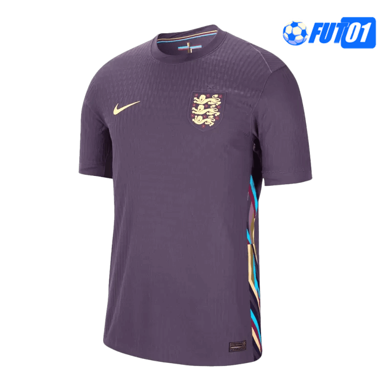 Camiseta Inglaterra Away 2024 Versión Jugador Azul Marino