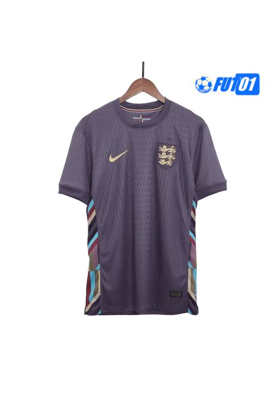 Camiseta Inglaterra Away 2024 Versión Jugador Azul Marino