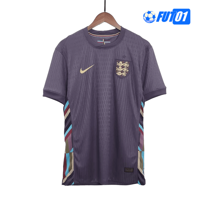 Camiseta Inglaterra Away 2024 Versión Jugador Azul Marino