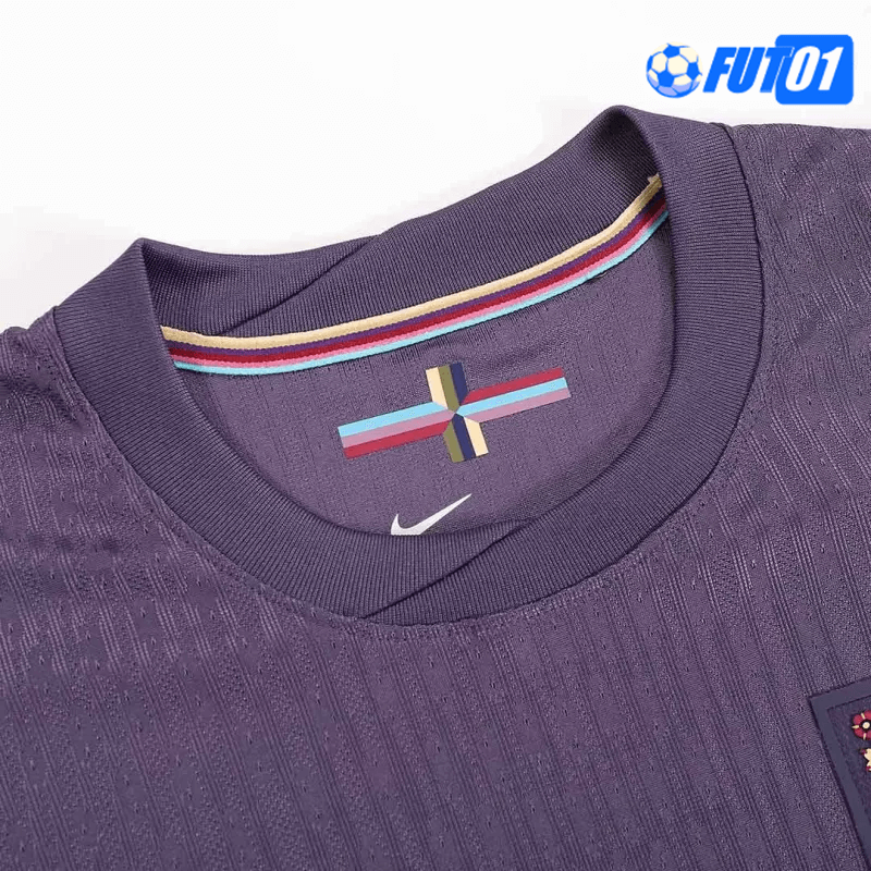 Camiseta Inglaterra Away 2024 Versión Jugador Azul Marino