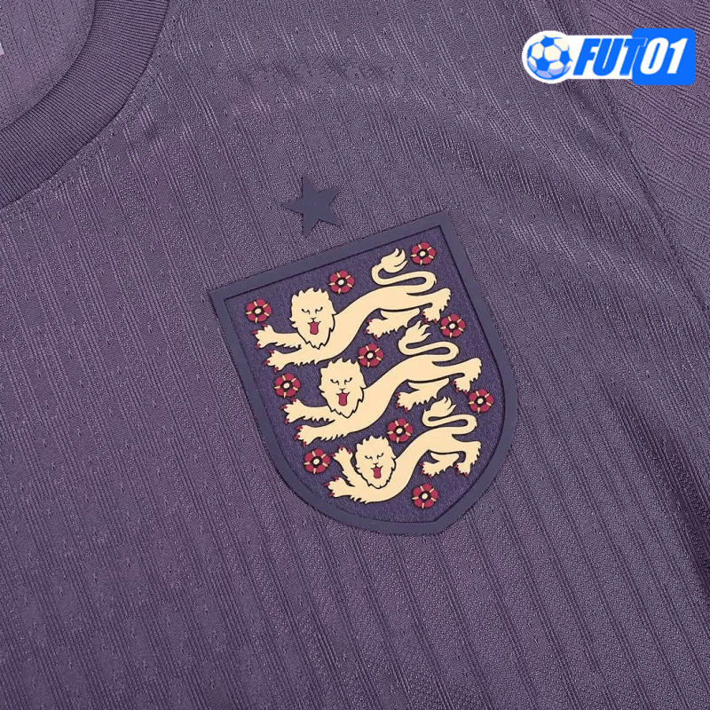 Camiseta Inglaterra Away 2024 Versión Jugador Azul Marino