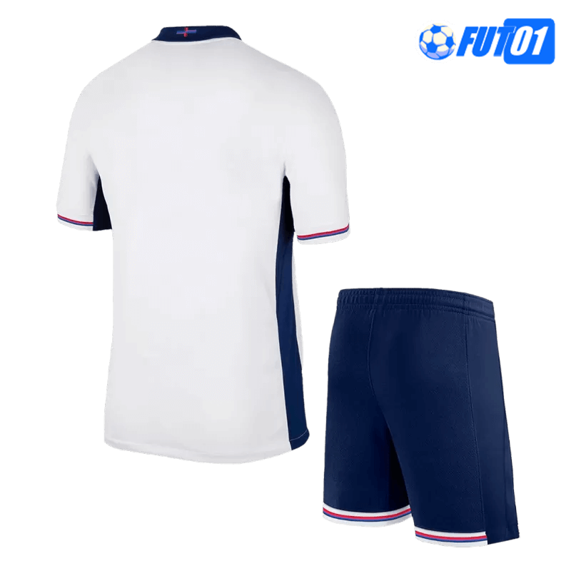Camiseta Inglaterra Home 2024 Niño Blanco