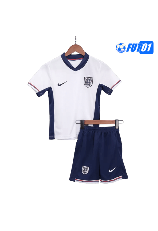 Camiseta Inglaterra Home 2024 Niño Blanco