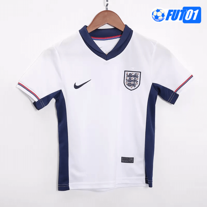 Camiseta Inglaterra Home 2024 Niño Blanco