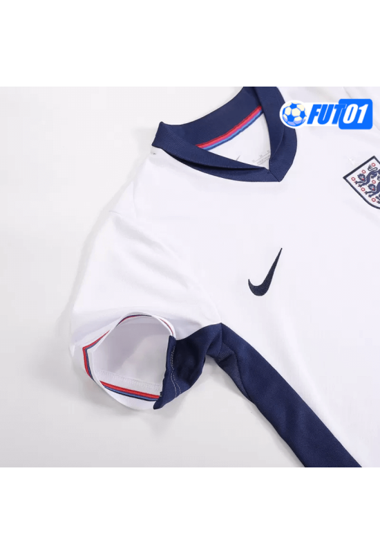 Camiseta Inglaterra Home 2024 Niño Blanco