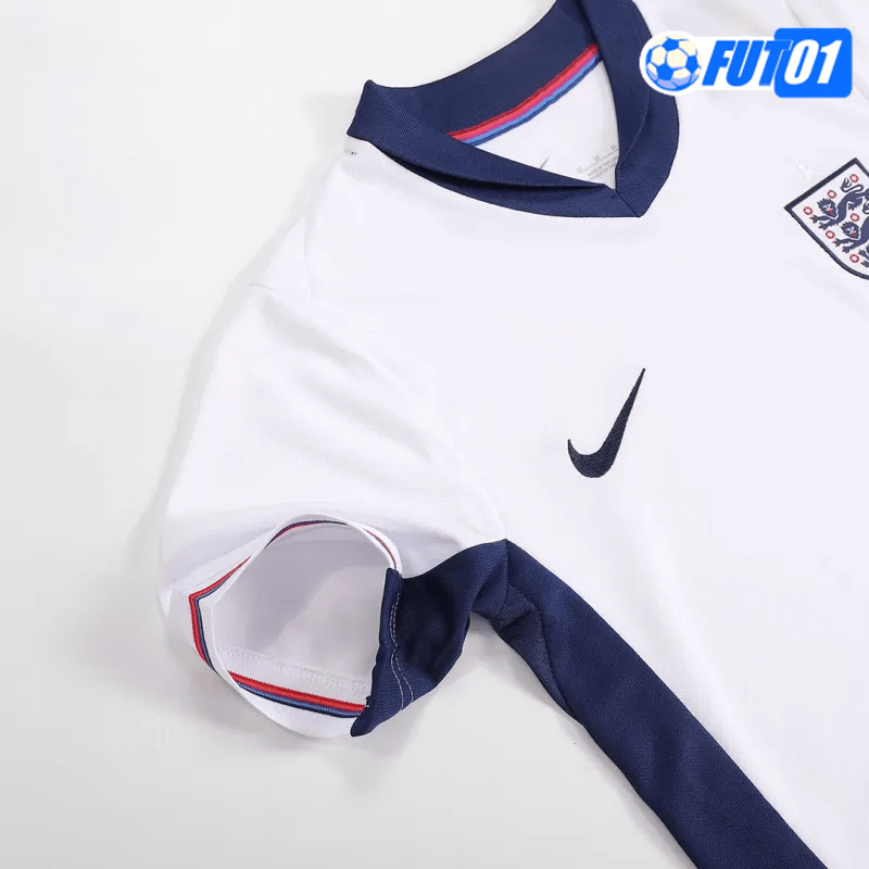Camiseta Inglaterra Home 2024 Niño Blanco
