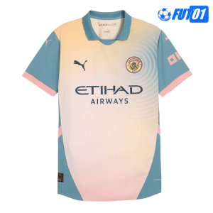 Camiseta Manchester City 4th 2024/2025 Versión Jugador Amarillo