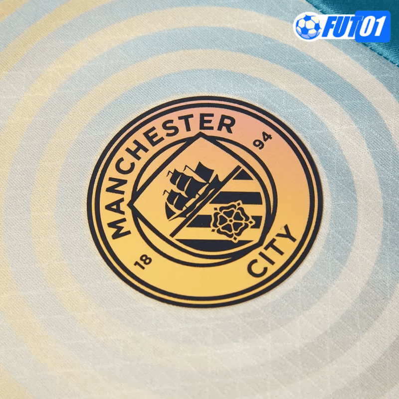 Camiseta Manchester City 4th 2024/2025 Versión Jugador Amarillo