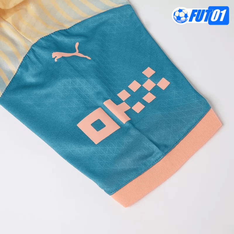 Camiseta Manchester City 4th 2024/2025 Versión Jugador Amarillo