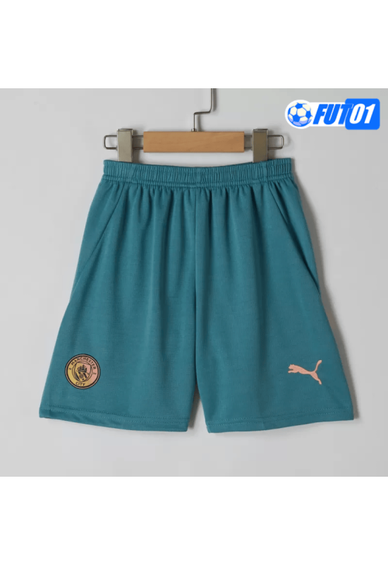 Camiseta Manchester City 4th 2024/2025 Niño Amarillo