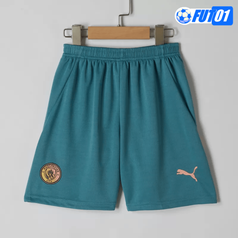 Camiseta Manchester City 4th 2024/2025 Niño Amarillo