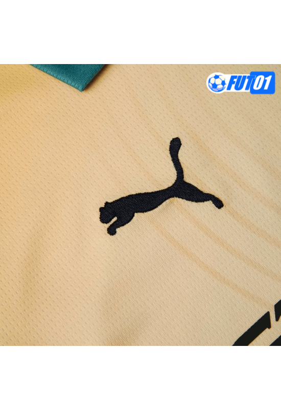 Camiseta Manchester City 4th 2024/2025 Niño Amarillo