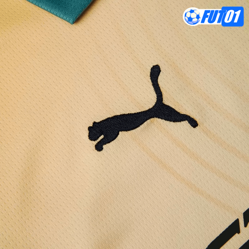 Camiseta Manchester City 4th 2024/2025 Niño Amarillo