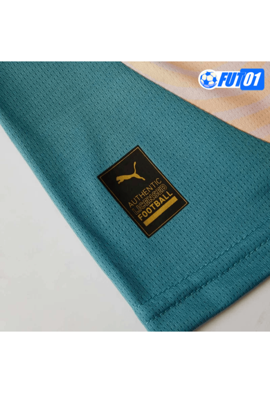 Camiseta Manchester City 4th 2024/2025 Niño Amarillo