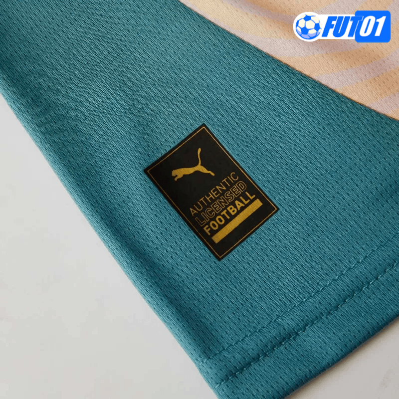 Camiseta Manchester City 4th 2024/2025 Niño Amarillo