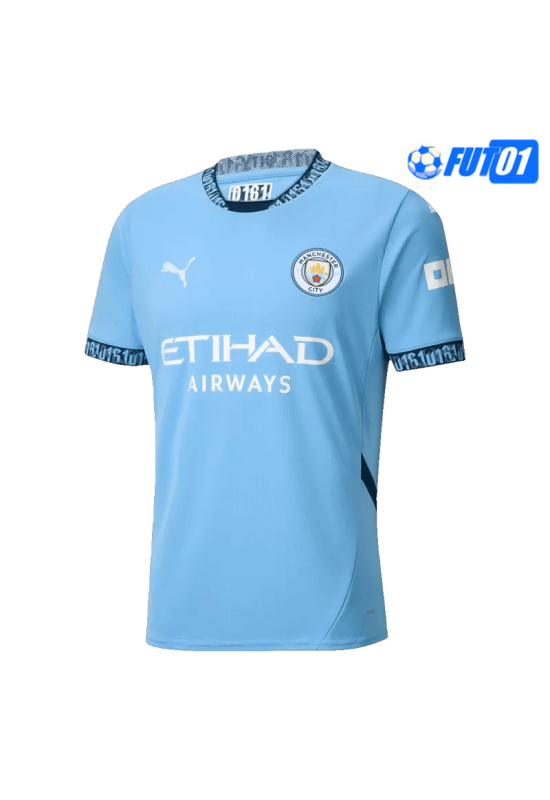 Camiseta Manchester City Home 2024/2025 Azul