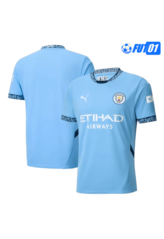 Camiseta Manchester City Home 2024/2025 Azul