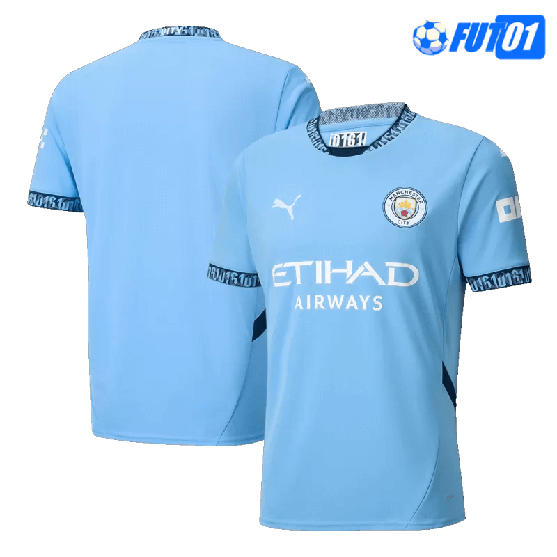 Camiseta Manchester City Home 2024/2025 Azul