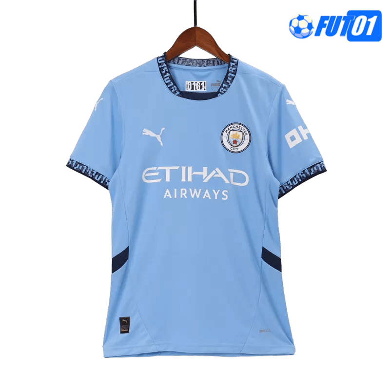 Camiseta Manchester City Home 2024/2025 Azul