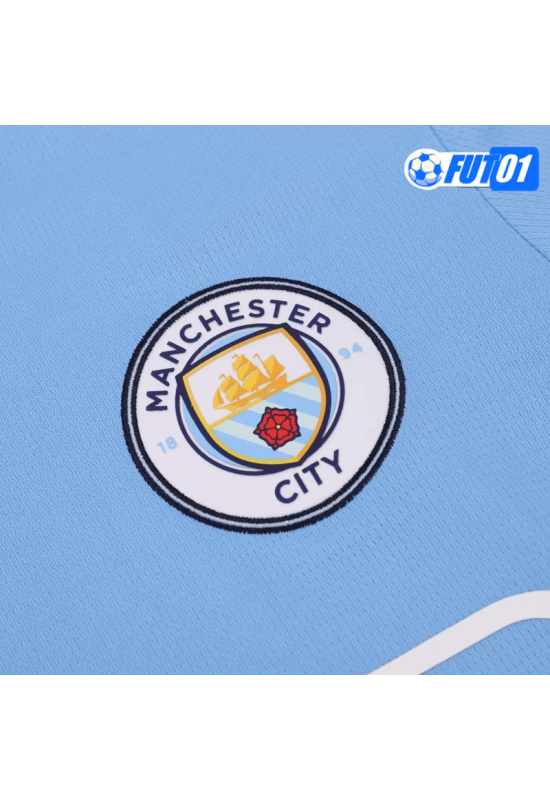 Camiseta Manchester City Home 2024/2025 Azul