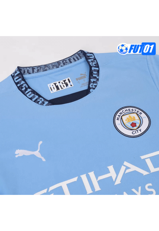 Camiseta Manchester City Home 2024/2025 Azul