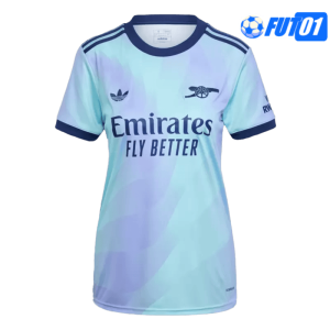 Camiseta Mujer Arsenal Third 2024/2025 Azul/Púrpura