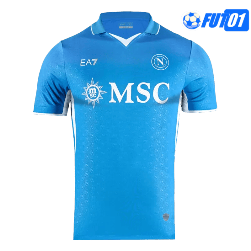 Camiseta Napoli Home 2024/2025 Versión Jugador Azul