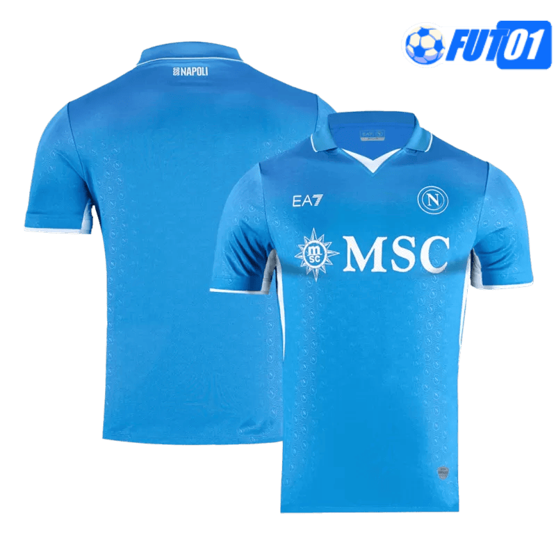 Camiseta Napoli Home 2024/2025 Versión Jugador Azul