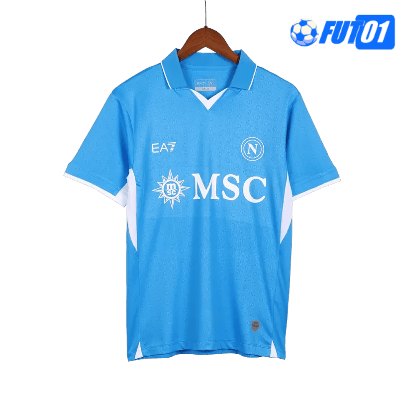 Camiseta Napoli Home 2024/2025 Versión Jugador Azul