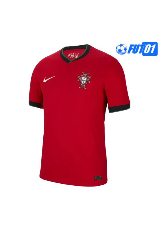 Camiseta Portugal Home 2024 Versión Jugador Rojo