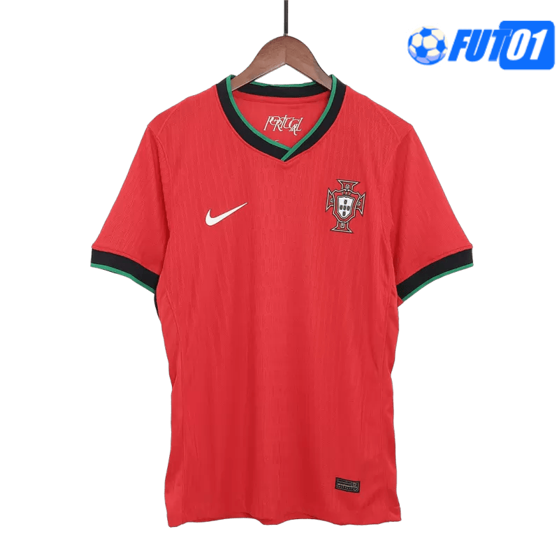 Camiseta Portugal Home 2024 Versión Jugador Rojo