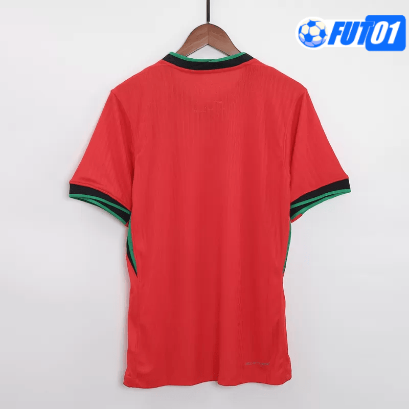 Camiseta Portugal Home 2024 Versión Jugador Rojo