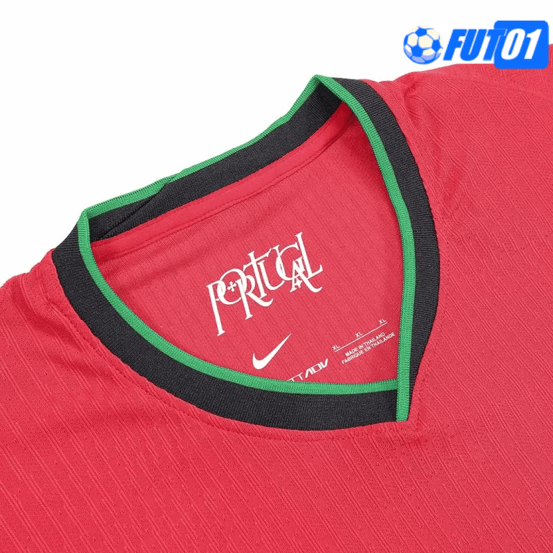 Camiseta Portugal Home 2024 Versión Jugador Rojo