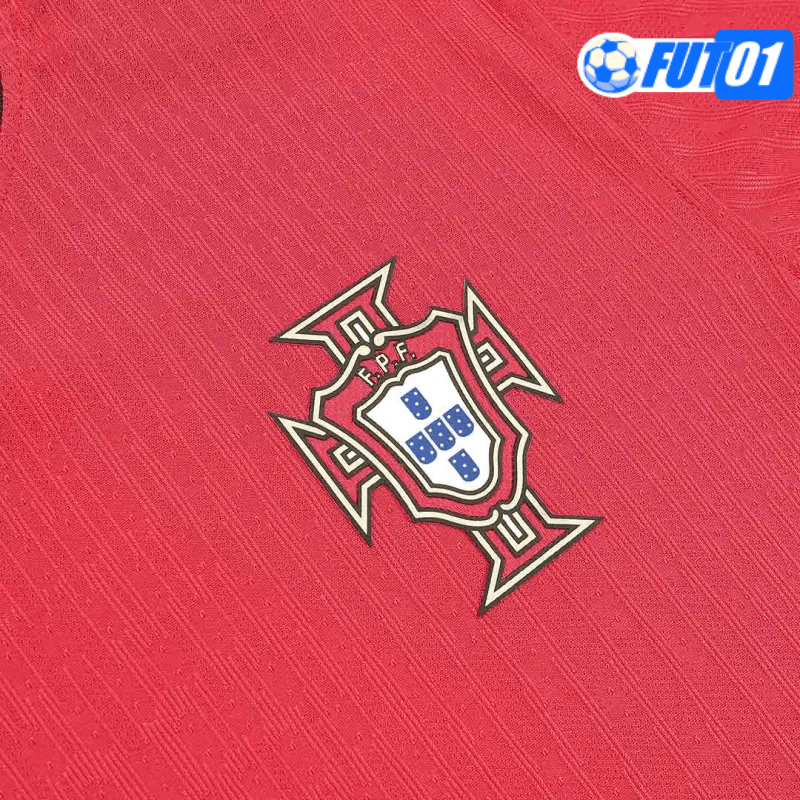 Camiseta Portugal Home 2024 Versión Jugador Rojo