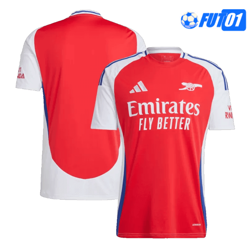 Camiseta Arsenal Home 2024/2025 Rojo/Blacno