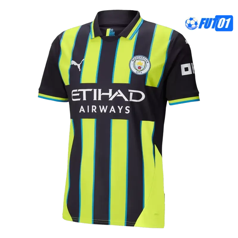 Camiseta Futbol Manchester City Visitante 2024/25