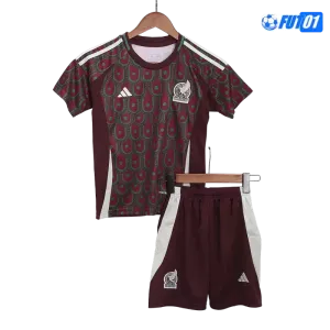 Camiseta Calidad AAA Mexico Local Primera Equipación 2024/25 Niño