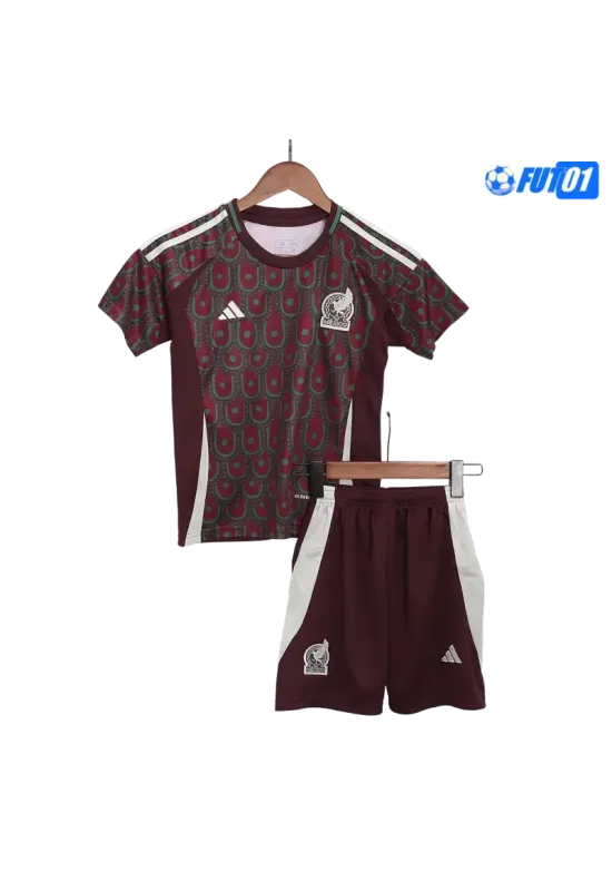 Camiseta Calidad AAA Mexico Local Primera Equipación 2024/25 Niño