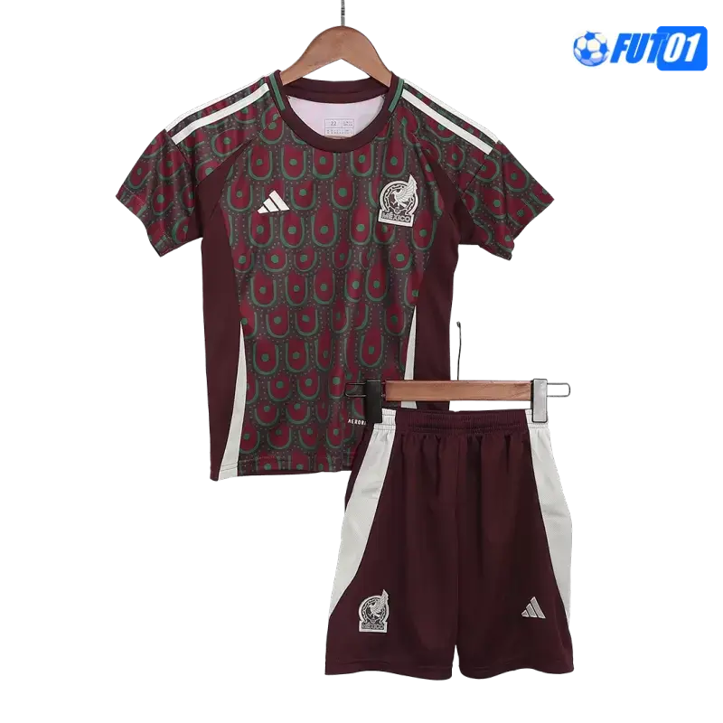 Camiseta Calidad AAA Mexico Local Primera Equipación 2024/25 Niño