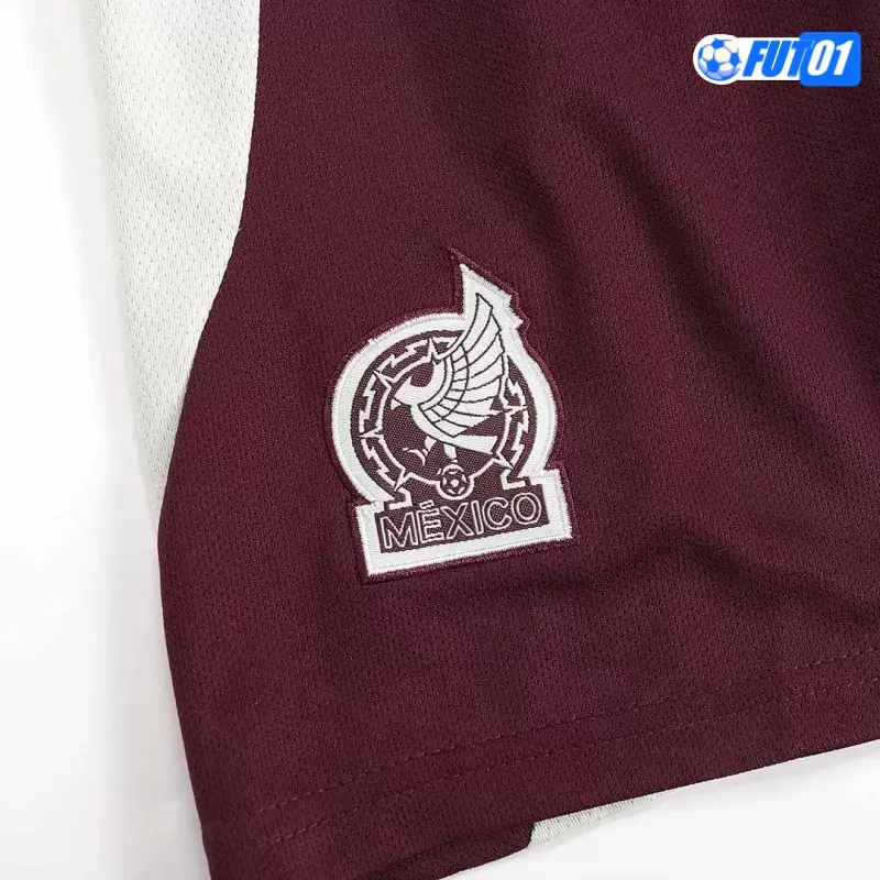 Camiseta Calidad AAA Mexico Local Primera Equipación 2024/25 Niño